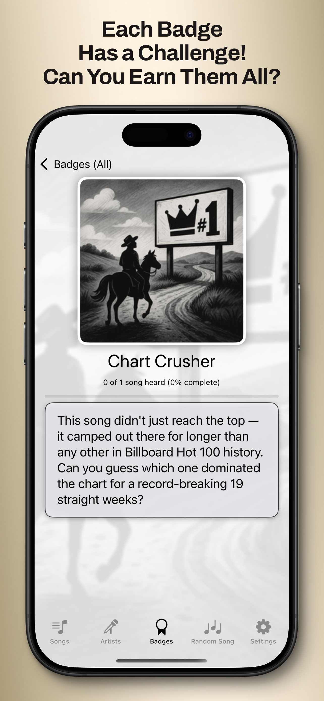 Earn Badges for Milestones and Hidden Achievements